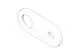 DORNBRACHT-Rosette-ERSATZTEILE-091102097-180-x-80-x-11-mm-Platin-gebuerstet-091102097-06 gallery number 1